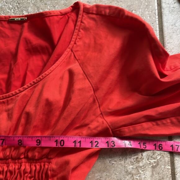 ALEXIS Shae Smocked-waist Dress Poppy - Picture 10 of 13